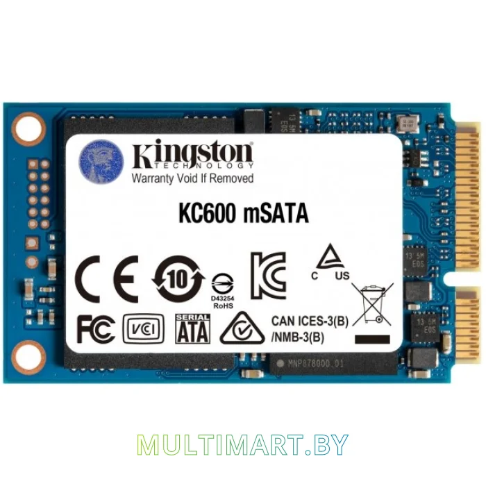 SSD диск Kingston KC600 512GB (SKC600MS/512G)